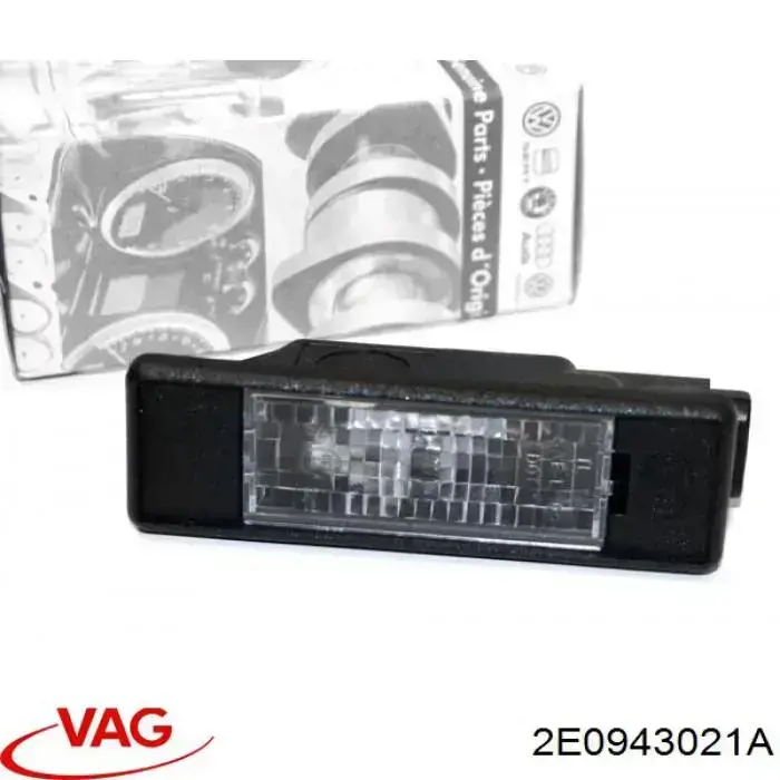 Lampa oświetlenia tylnej tablicy rejestracyjnej VAG 2E0943021A cena, od 16,51 USD