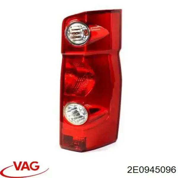 2E0945096 VAG Lampa zespolona tylna prawa