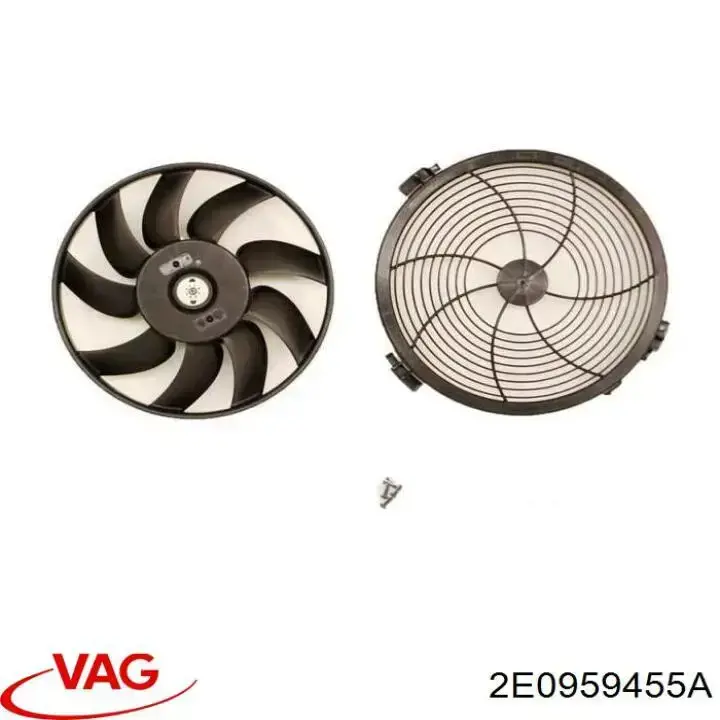 2E0959455A VAG Wentylator (wirnik) chłodnicy