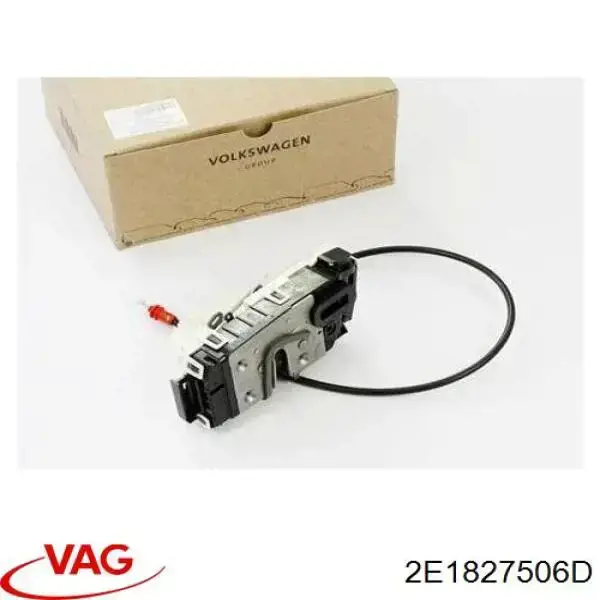 Do koszyka 2E1827506D VAG Zamek drzwi tylnych prawych skrzydłowych