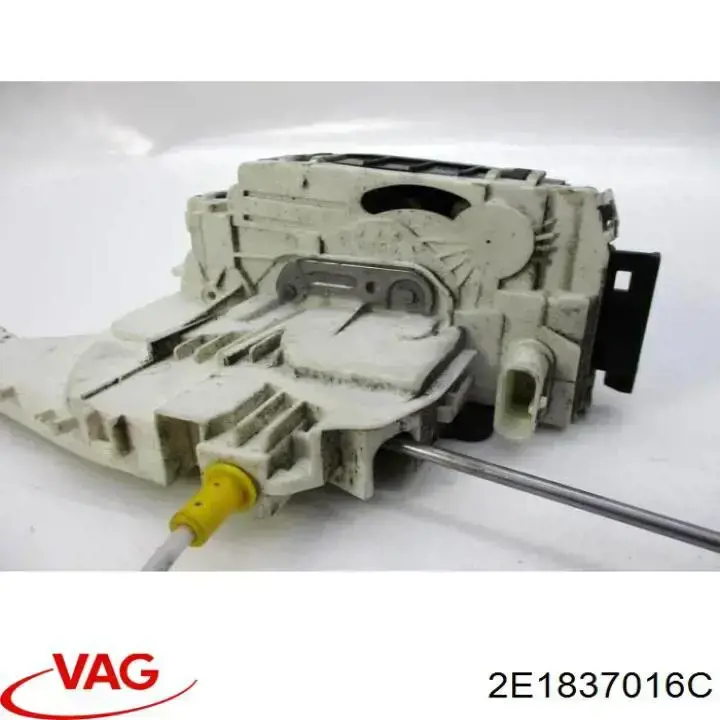 Do koszyka 2E1837016C VAG Zamek drzwi przednich prawych