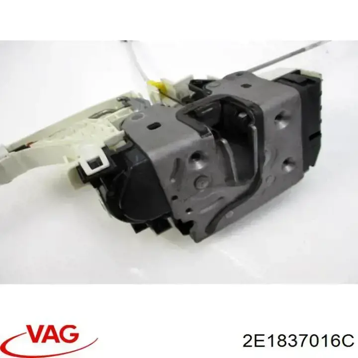 2E1837016C VAG Zamek drzwi przednich prawych