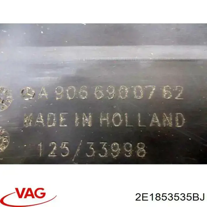 Listwa ochronna drzwi bocznych (przesuwnych) VAG 2E1853535BJ cena, od 51,50 USD