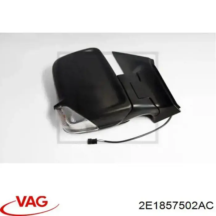 Do koszyka 2E1857502AC VAG Lusterko wsteczne prawe