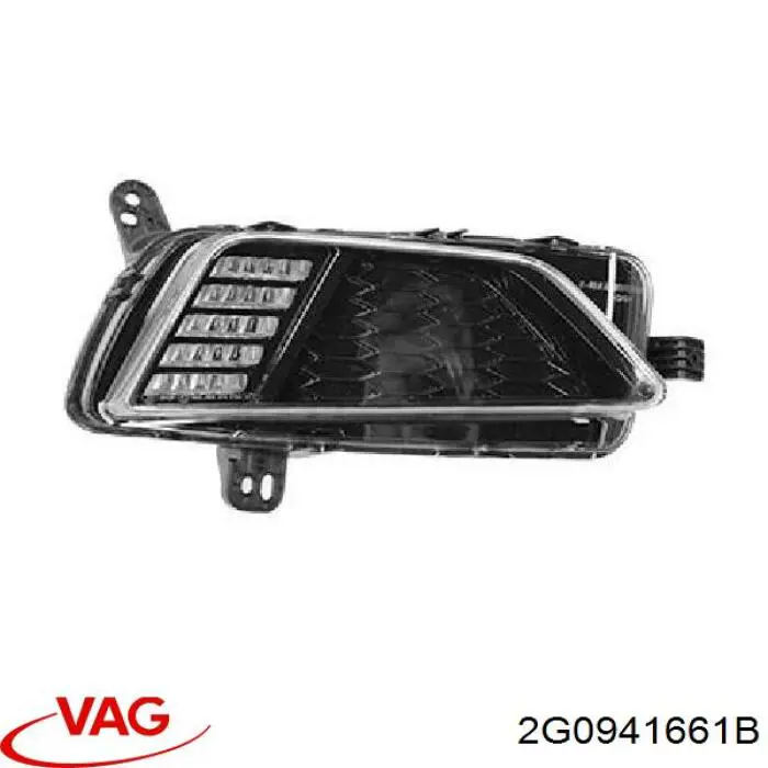 2G0941661B VAG Lampa przeciwmgielna lewa