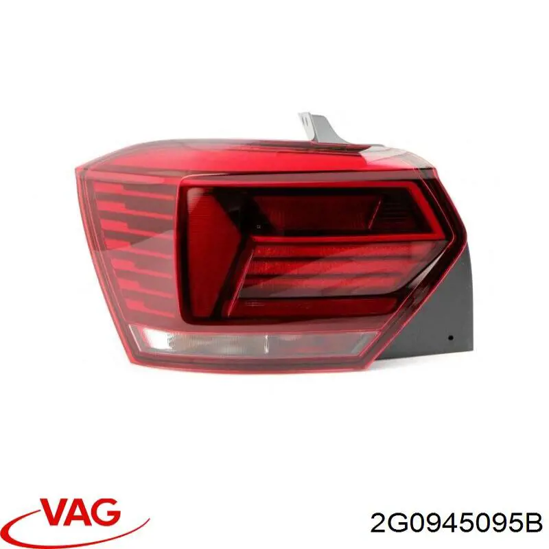 5751931 VAN Wezel Lampa zespolona tylna lewa