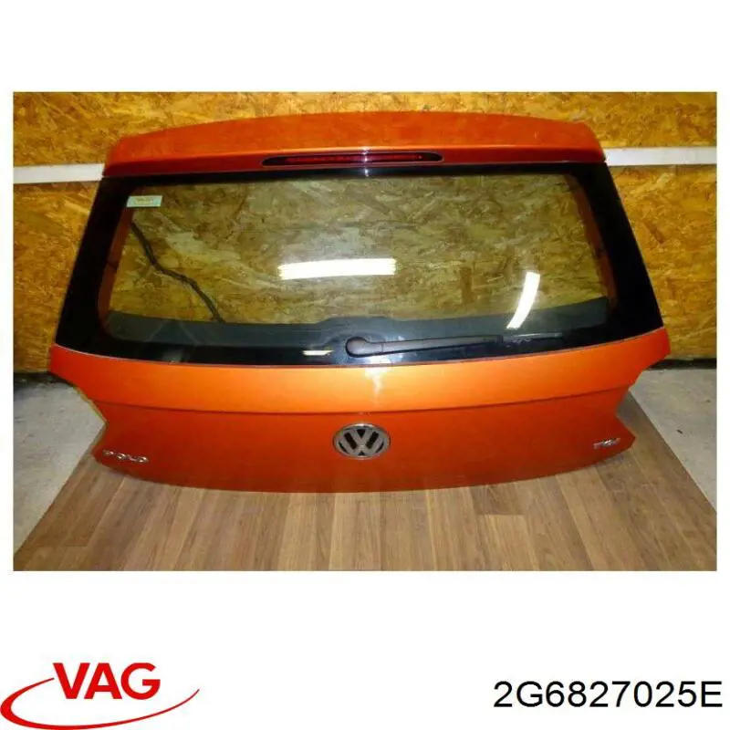 Do koszyka Drzwi tylne (bagażnika 3/5) Volkswagen Polo VI AW1, BZ1, AE1