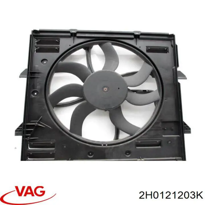 2H0121203K VAG Wentylator elektryczny układu chłodzenia kompletny (silnik+wirnik)