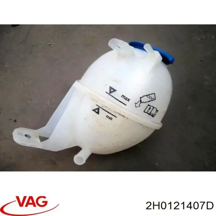 Zbiorniczek wyrównawczy układu chłodzenia do Volkswagen AMAROK  2HA, 2HB, S1B, S6B, S7A, S7B
