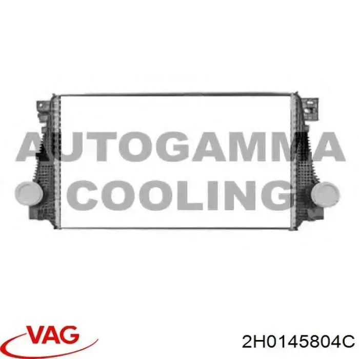 Chłodnica intercoolera VAG 2H0145804C cena, od 243,86 USD