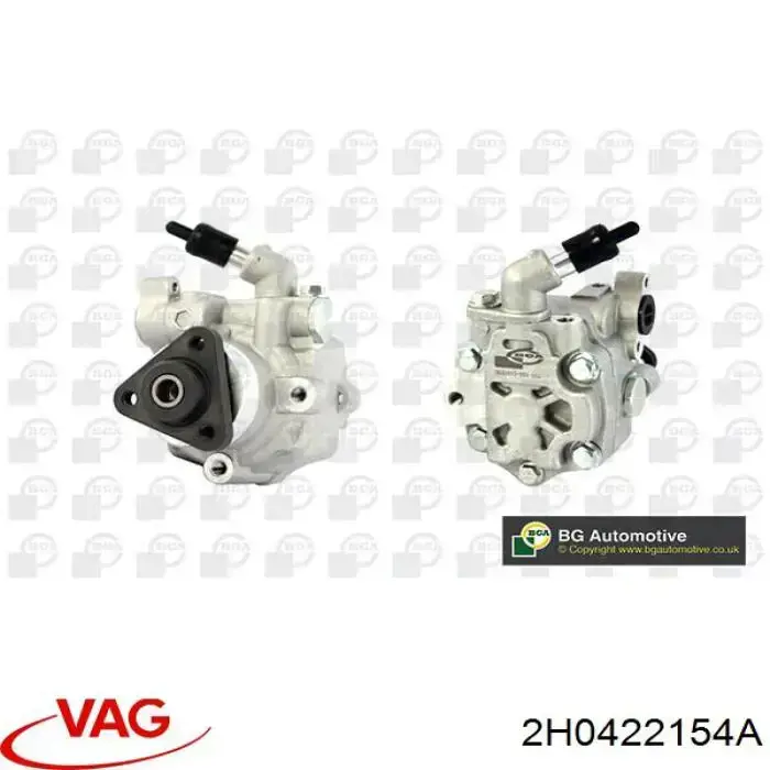 Pompa wspomagania hydraulicznego kierownicy VAG 2H0422154A cena, od 183,64 USD