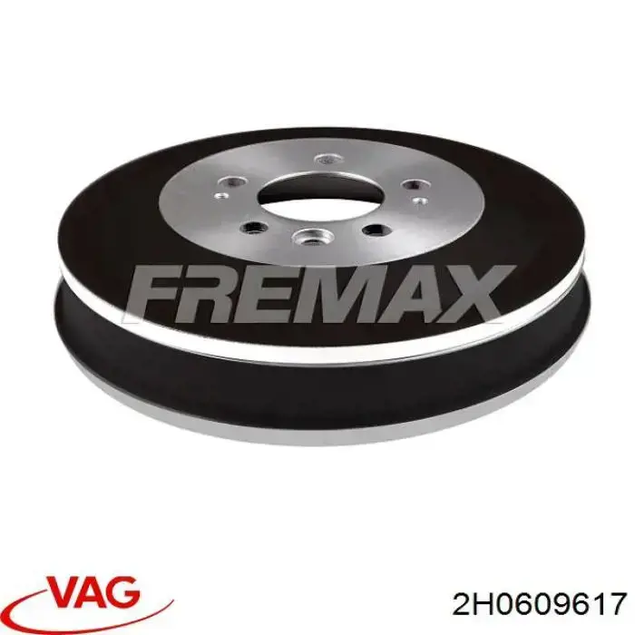 Bęben hamulcowy tylny VAG 2H0609617 cena, od 100,51 USD