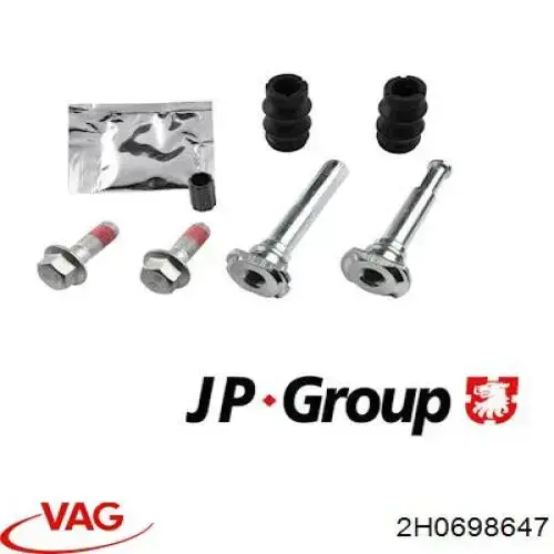 2H0698647 VAG Zestaw naprawczy zacisku hamulcowego przedniego