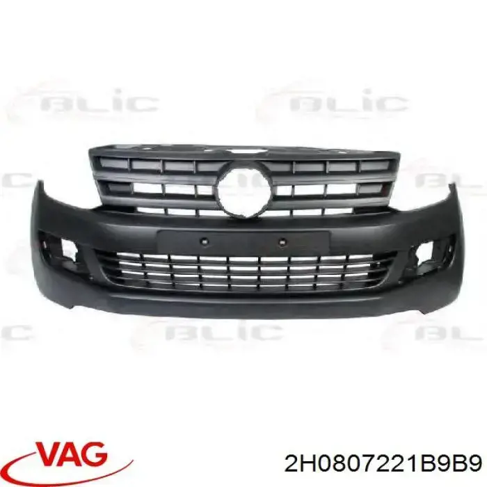 Zderzak przedni VAG 2H0807221B9B9 cena, od 166,12 USD