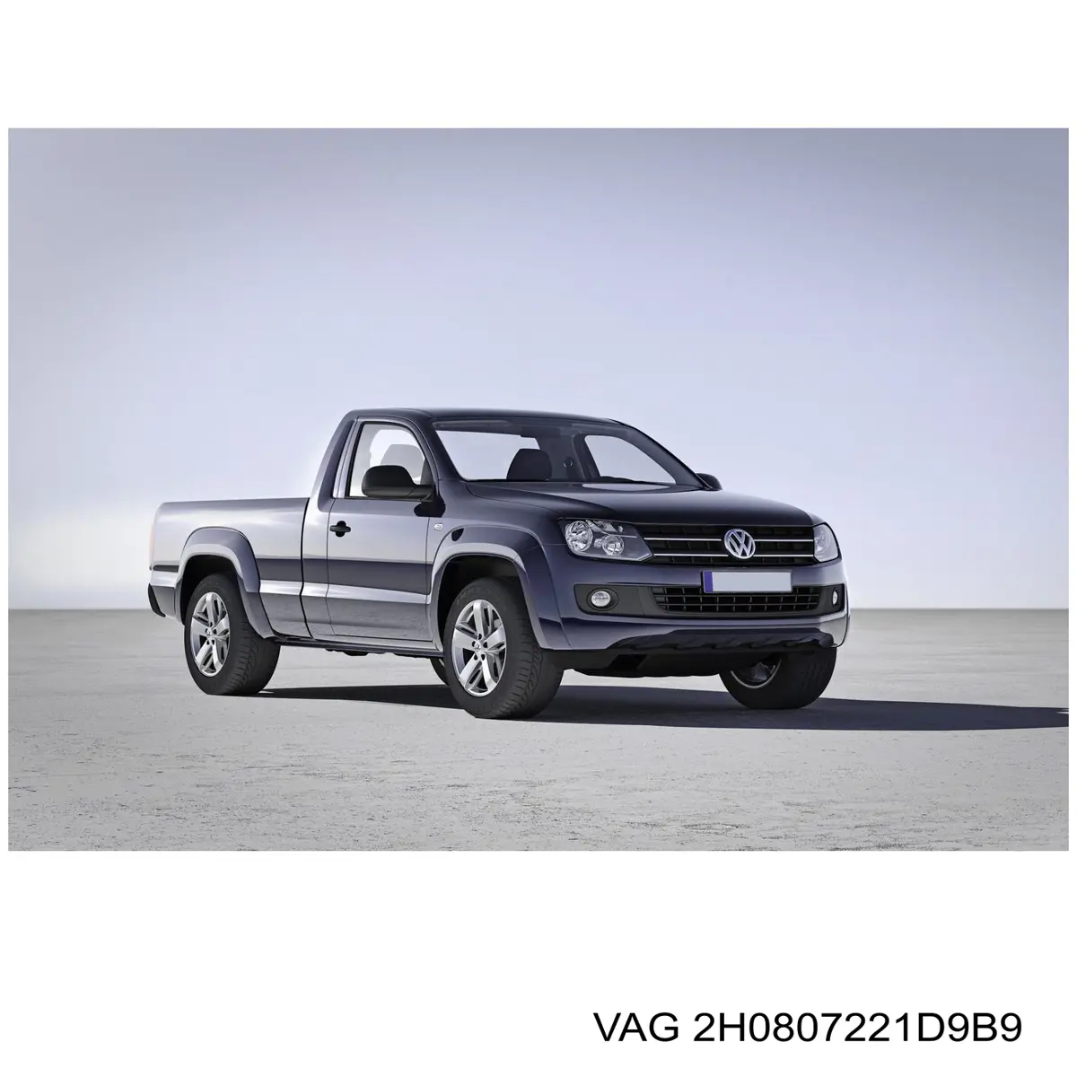 Zderzak przedni VAG 2H0807221D9B9 cena, od 166,12 USD
