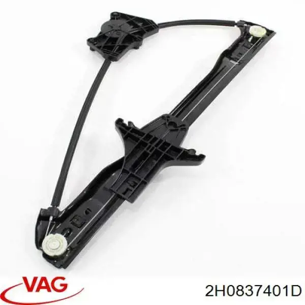2H0837401D VAG Mechanizm podnoszenia szyby drzwi przednich lewych