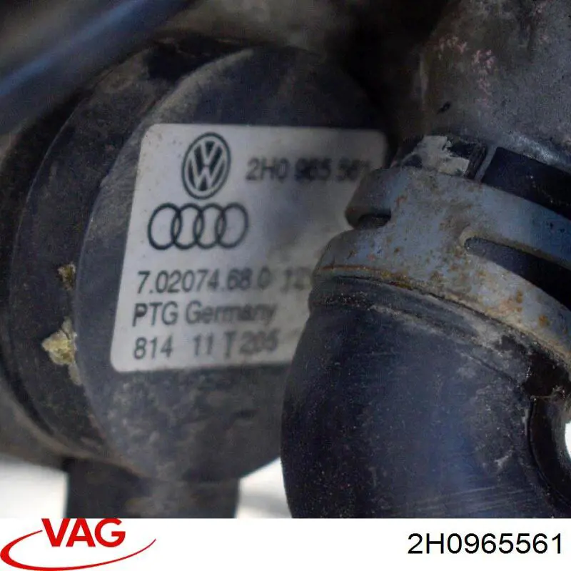 Pompa chłodzenia wodą, dodatkowa elektryczna VAG 2H0965561 cena, od 208,01 USD