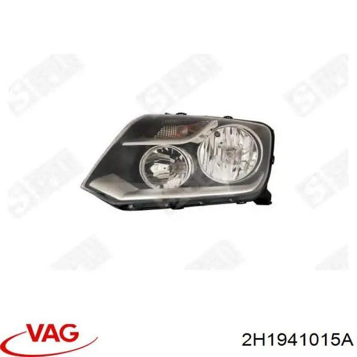 2H1941015A VAG Reflektor lewy