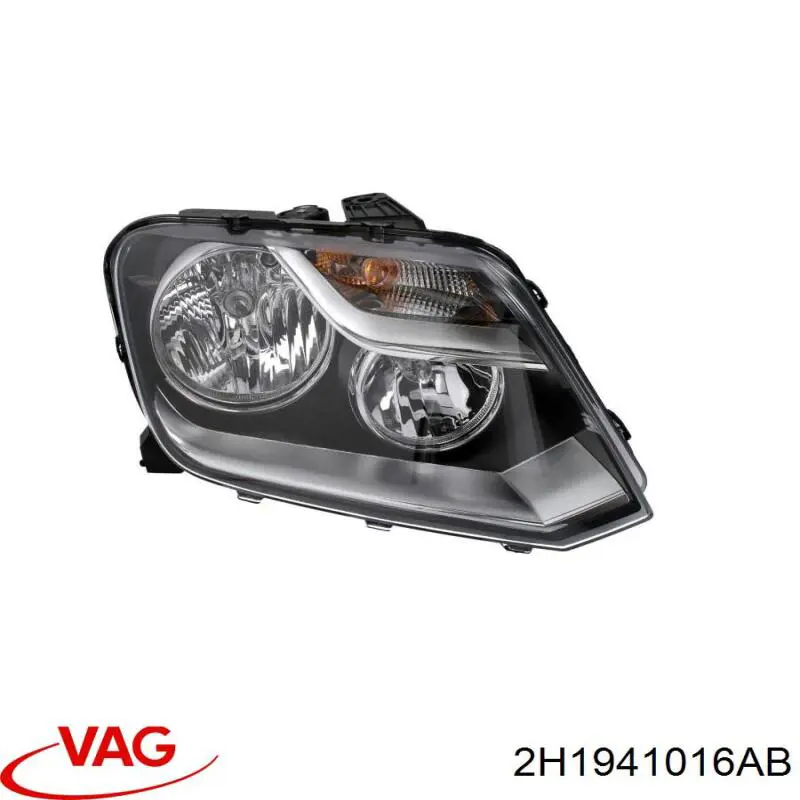 2H1941016AB VAG Reflektor prawy