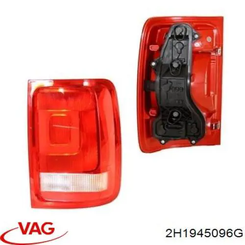 Do koszyka 2H1945096G VAG Lampa zespolona tylna prawa
