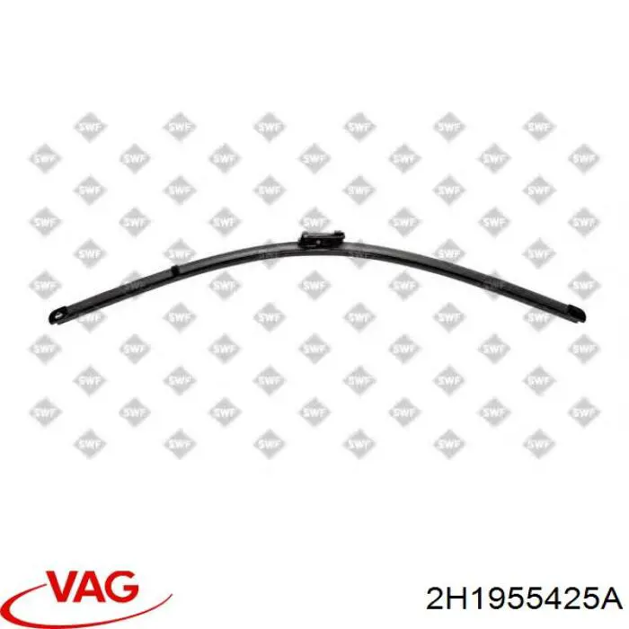 Pióro wycieraczki szyby przedniej, zestaw (2 szt.) VAG 2H1955425A cena, od 22,51 USD