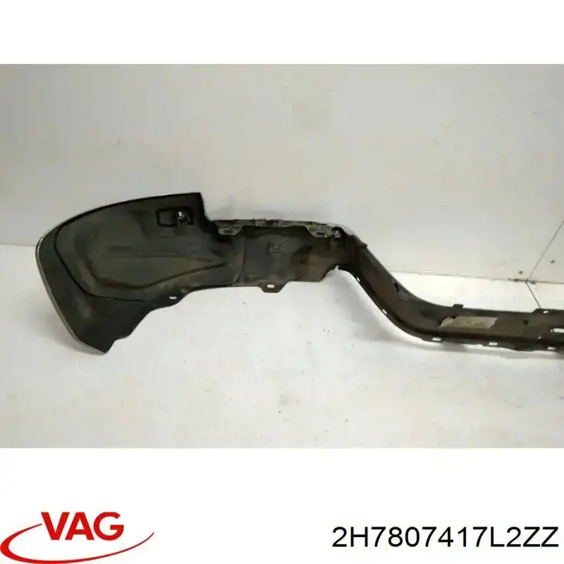 Zderzak tylny Volkswagen AMAROK ulec poprawie (2HA, 2HB, S1B, S6B, S7A, S7B) (2010 - 2026) cena, od 2725,47 USD