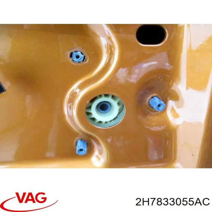 Do koszyka Drzwi tylne lewe Volkswagen AMAROK  2HA, 2HB, S1B, S6B, S7A, S7B