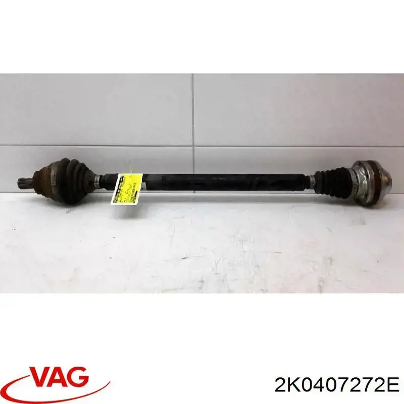 Półoś napędowa przednia prawa VAG 2K0407272E cena, od 108,96 USD