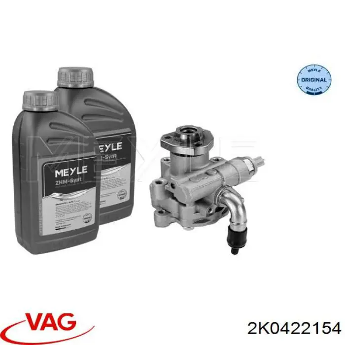 Do koszyka 2K0422154 VAG Pompa wspomagania hydraulicznego kierownicy