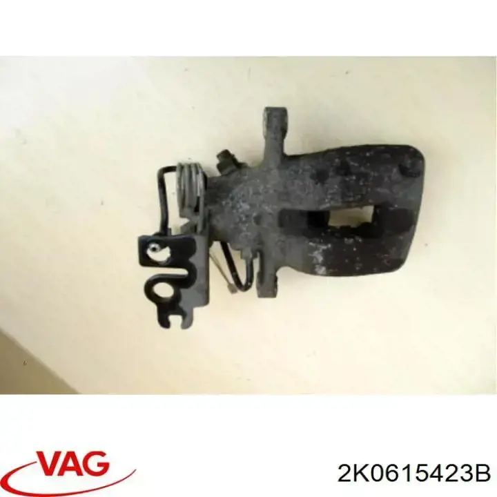 Do koszyka 2K0615423B VAG Zacisk hamulcowy tylny lewy