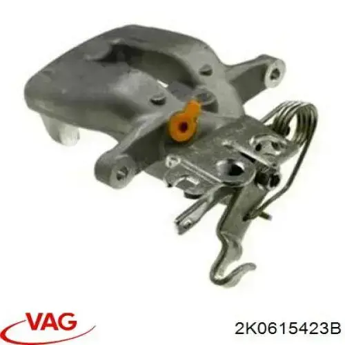 Zacisk hamulcowy tylny lewy 2K0615423B VAG