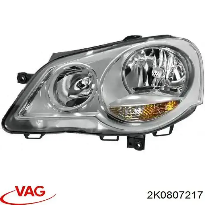 2K0807217 VAG Zderzak przedni
