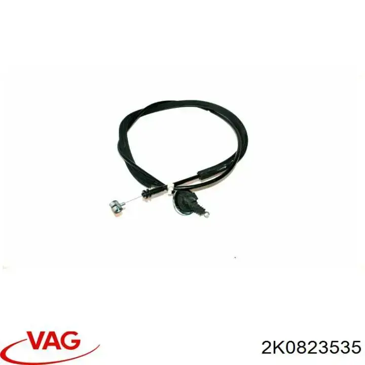 2K0823535 VAG Linka otwierania maski tylna