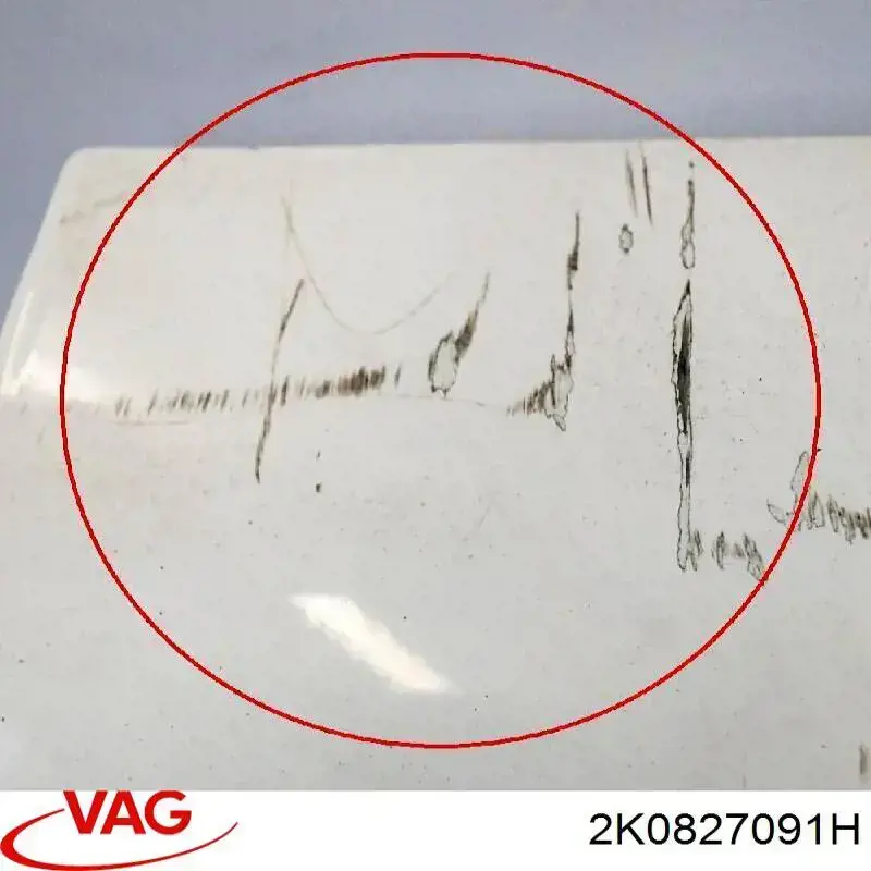 2K0827091H VAG Drzwi furgonu skrzydłowe tylne lewe
