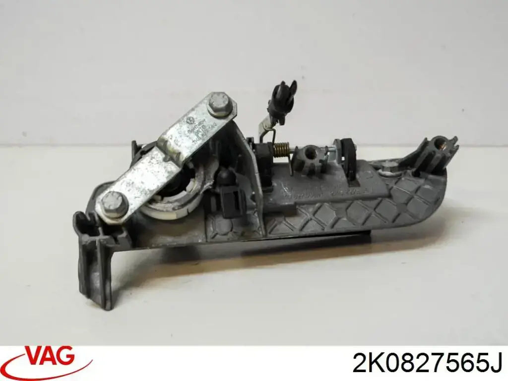Klamka drzwi tylnych skrzydłowych lewa zewnętrzna VAG 2K0827565J cena, od 34,05 USD