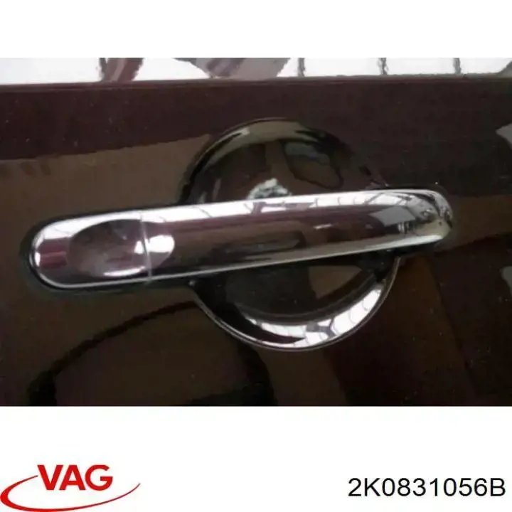 Drzwi przednie prawe VAG 2K0831056B cena, od 395,00 USD