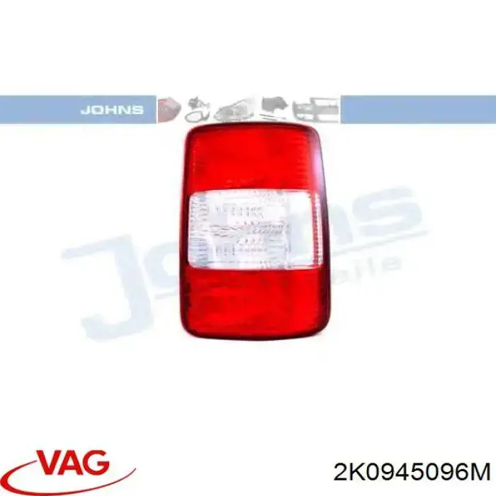 2K0945096M VAG Lampa zespolona tylna prawa
