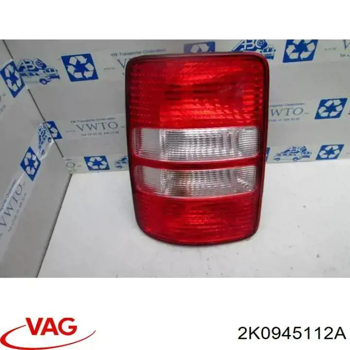 Lampa zespolona tylna prawa VAG 2K0945112A cena, od 105,39 USD