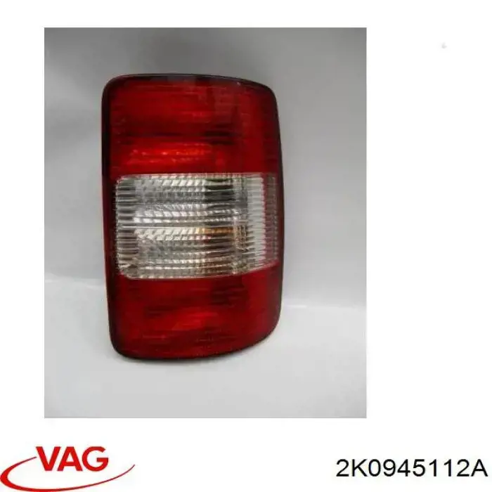 Do koszyka 2K0945112A VAG Lampa zespolona tylna prawa
