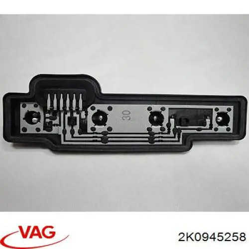 Panel mocowania lamp zespolonych VAG 2K0945258 cena, od 30,16 USD