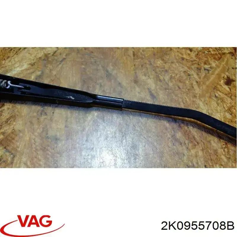 Do koszyka 2K0955708B VAG Ramię wycieraczki szyby tylnej