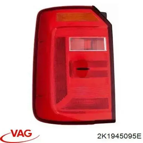 Lampa zespolona tylna lewa VAG 2K1945095N cena, od 89,44 USD