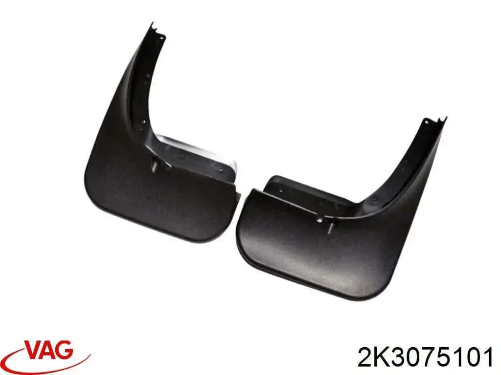 Chlapacze tylne, komplet do Volkswagen Caddy III 2KB, 2KJ, 2CB, 2CJ