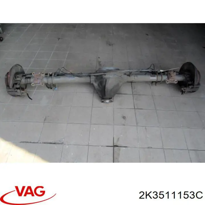 2K3511153C VAG Odbój resoru tylnego