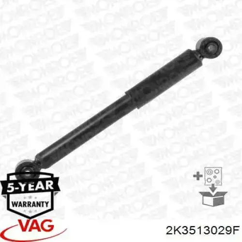Amortyzator tylny VAG 2K3513029F cena, od 60,65 USD