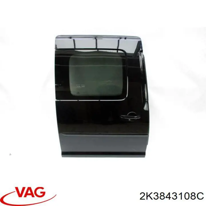 2K3843108C VAG Drzwi boczne (przesuwne) prawe