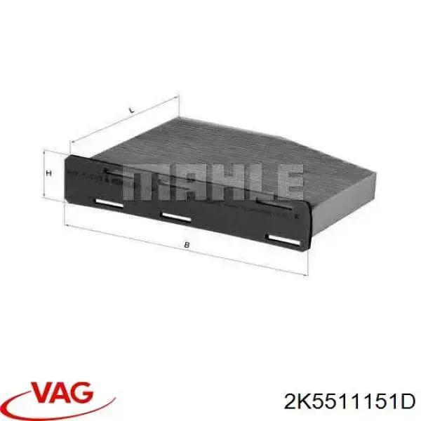 Resor tylny VAG 2K5511151D cena, od 544,65 USD