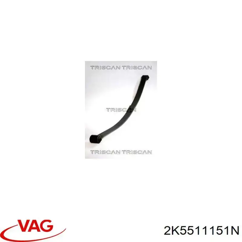 Do koszyka 2K0511151N VAG Resor tylny