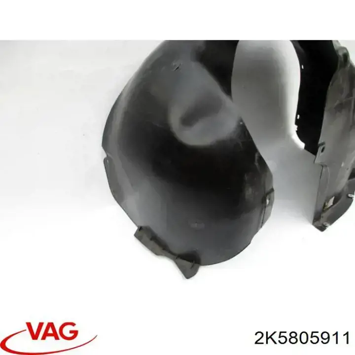 Nadkole błotnika przedniego lewe VAG 2K5805911 cena, od 34,09 USD