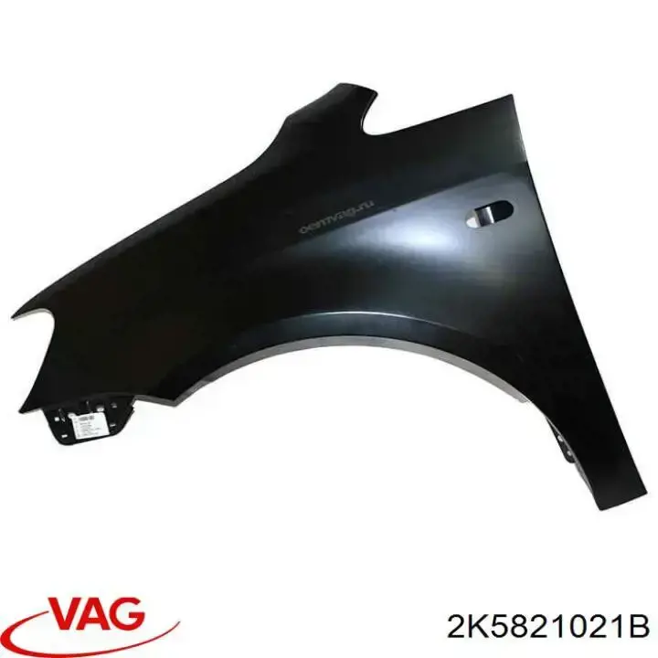 2K5821021B VAG Błotnik przedni lewy
